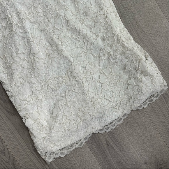 Lulus Vallene White Lace Sleeveless Dress - Picture 6 of 8